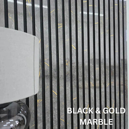 Pannello murale a doghe acustiche premium (vari colori)