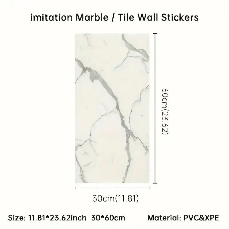 Piastrelle adesive 3D da parete (30 cm x 60 cm)
